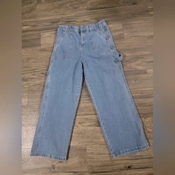 Forever 21 Pants - Forever 21 Blue Straight Leg Pants